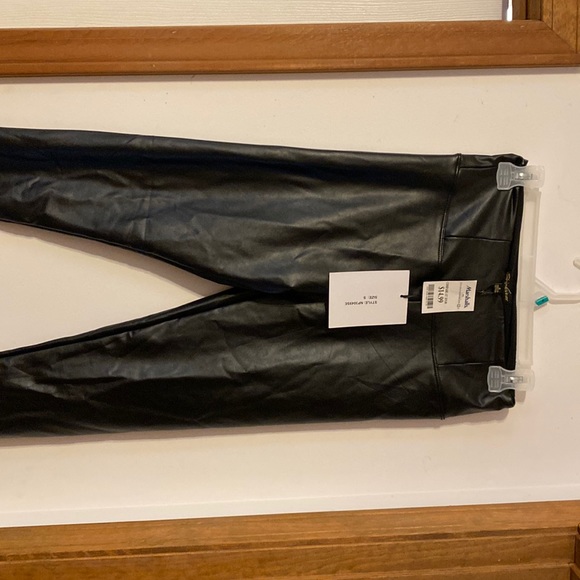 Shinestar Pants - NWT fake leather pants